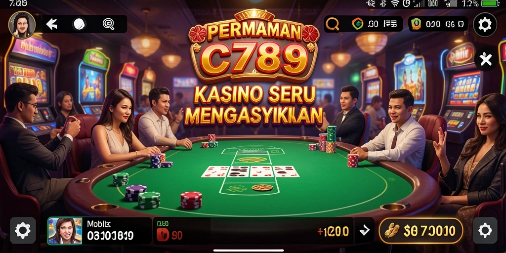 Tampilan gameplay C789 yang menawan dan mendebarkan.