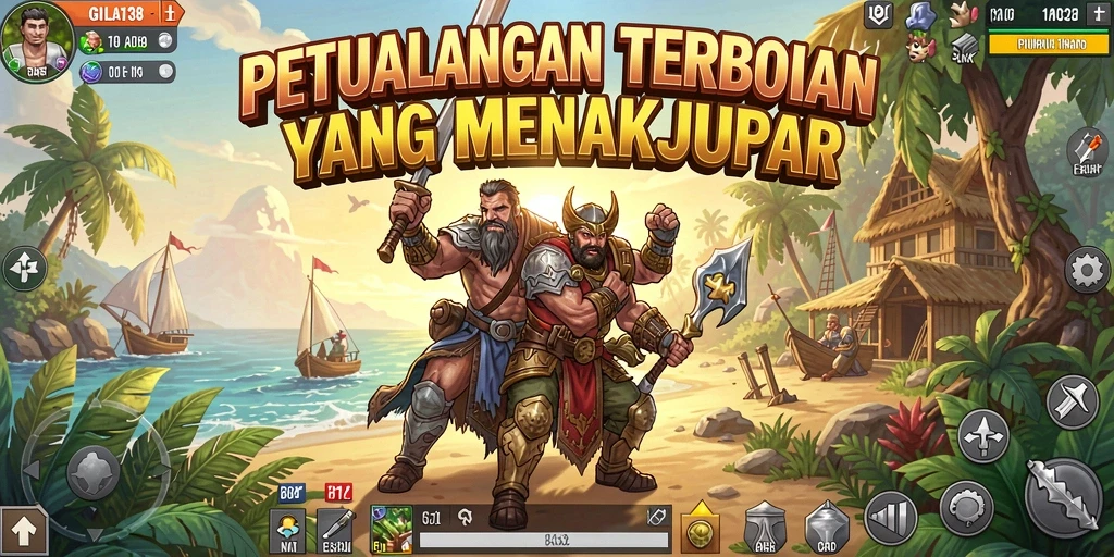 Gameplay GILA138 yang mendebarkan dalam dunia Open World.