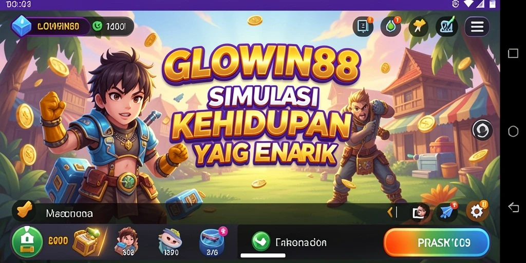 Gameplay GLOWIN88 yang memikat dalam dunia simulasi.