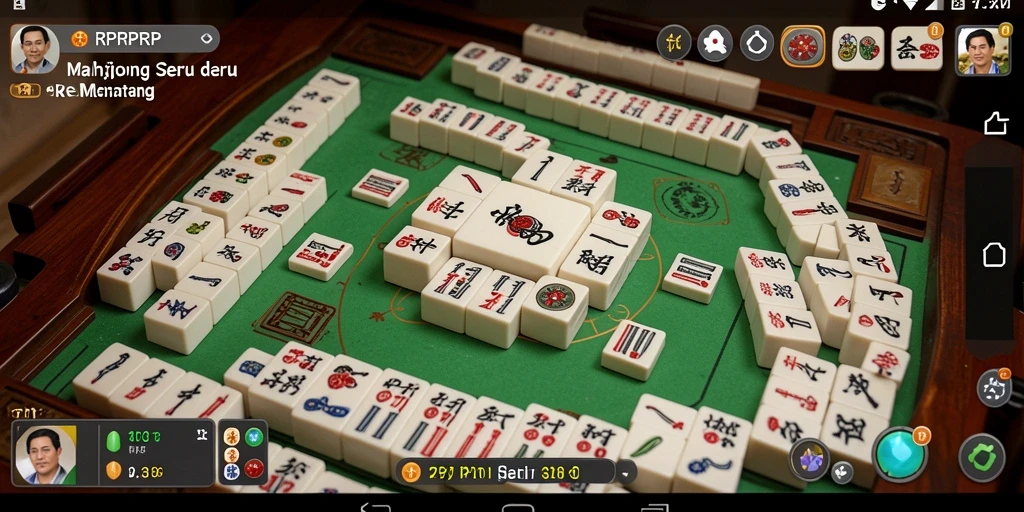 Tampilan gameplay RPRPRP yang penuh tantangan dan keseruan Mahjong.
